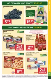 Gazetka promocyjna Stokrotka - Supermarket - Gazetka - ważna od 29.10 do 29.10.2025 - strona 3 - produkty: Piwa, Piwo, Kurczak, Krakus, Warzywa, Sos, Ser, Gra, Kawa, Warka, Dr. Oetker, Pizza, Winogrona, Tuńczyk, Owoce, Wino, Graal, Olej, Mięso