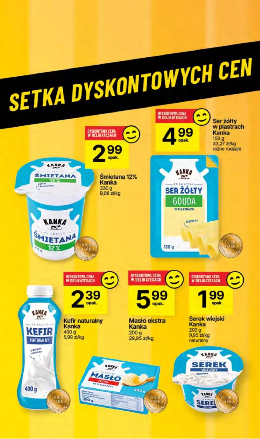 Gazetka promocyjna Delikatesy Centrum - NOWA GAZETKA Delikatesy Centrum od 8 sierpnia! 8-14.08.2024 - ważna 08.08 do 14.08.2024 - strona 34 - produkty: Kefir, Kefir naturalny, Masło, Ser