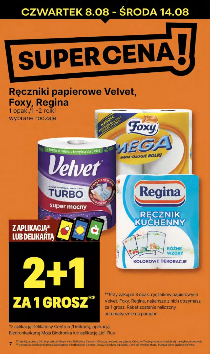 Gazetka promocyjna Delikatesy Centrum - NOWA GAZETKA Delikatesy Centrum od 8 sierpnia! 8-14.08.2024 - ważna 08.08 do 14.08.2024 - strona 7