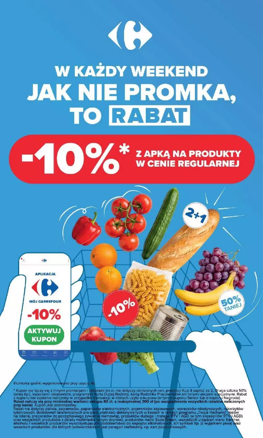 Gazetka promocyjna Carrefour - Gazetka Wielkanoc smakuje lepiej - ważna 16.03 do 04.04.2026 - strona 21 - produkty: Gra, Halo, Inka, Papier, Pojemnik, Por, Telefon