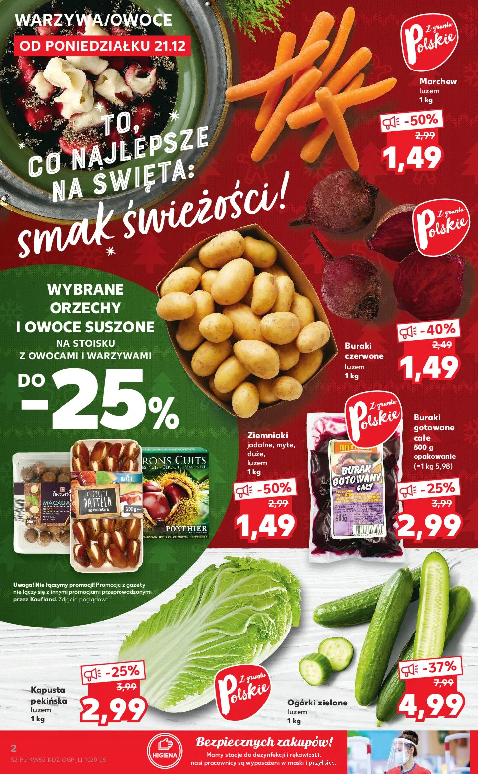 Gazetka promocyjna Kaufland - Święta - ważna 21.12 do 24.12.2020 - strona 2