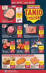 Gazetka promocyjna Aldi - Pełna oferta - Gazetka - ważna od 25.07 do 25.07.2026 - strona 10 - produkty: Kurczak, Mięso mielone z szynki, Mięso mielone, Mięsne specjały, Bagietka, Chleb, Mięso