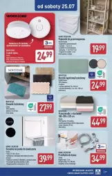 Gazetka promocyjna Aldi - Pełna oferta - Gazetka - ważna od 25.07 do 25.07.2026 - strona 39 - produkty: Ręcznik kąpielowy, Dywanik łazienkowy, Dywanik, Pojemnik, Materac, Prześcieradło, Tera, Wełna, Ręcznik, Pudełko, Pojemnik do przechowywania, Suszarka, Drzwi, Suszarka na pranie, Dywan