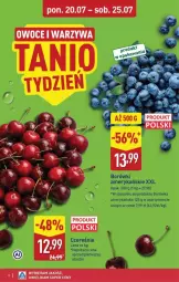 Gazetka promocyjna Aldi - Pełna oferta - Gazetka - ważna od 25.07 do 25.07.2026 - strona 6 - produkty: Warzywa, NBA, Borówka, Owoce, HP