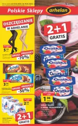 Gazetka promocyjna Arhelan - Gazetka - Gazetka - ważna od 19.02 do 19.02.2023 - strona 1 - produkty: Top, Gra, Danone, Jogurt, Jeżyki, Rajstopy, Herbatniki, Smalec