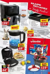 Gazetka promocyjna Twoj Market - Gazetka - ważna od 12.03 do 12.03.2024 - strona 22 - produkty: Top, Noż, Mop, Gra, Czajnik, Kosz, Warka, Wiadro, Listwa