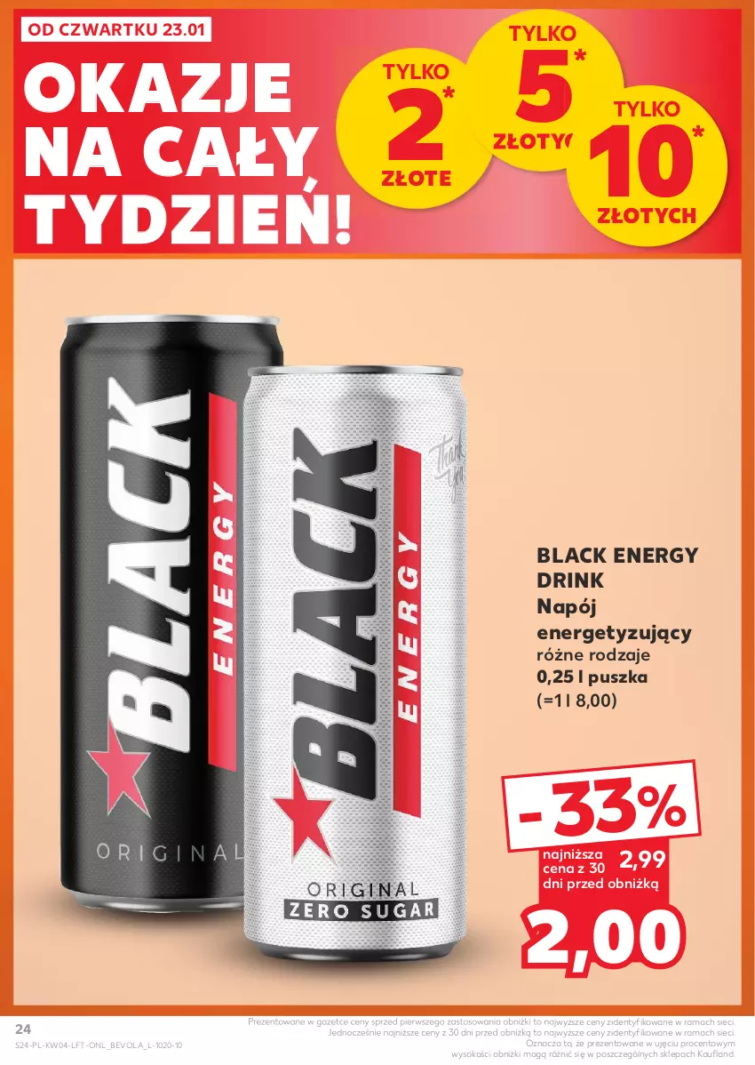 Gazetka promocyjna Kaufland - Gazetka tygodnia - ważna 23.01 do 29.01.2025 - strona 24 - produkty: Lack, Napój, Rama, Sok