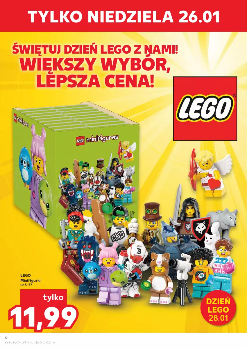 Gazetka promocyjna Kaufland - Gazetka tygodnia - ważna 23.01 do 29.01.2025 - strona 6 - produkty: LEGO, Ser