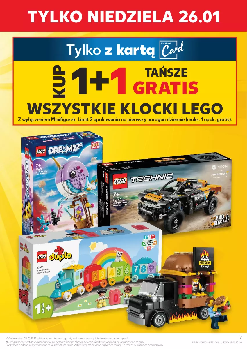 Gazetka promocyjna Kaufland - Gazetka tygodnia - ważna 23.01 do 29.01.2025 - strona 7 - produkty: Gra, Klocki, LEGO