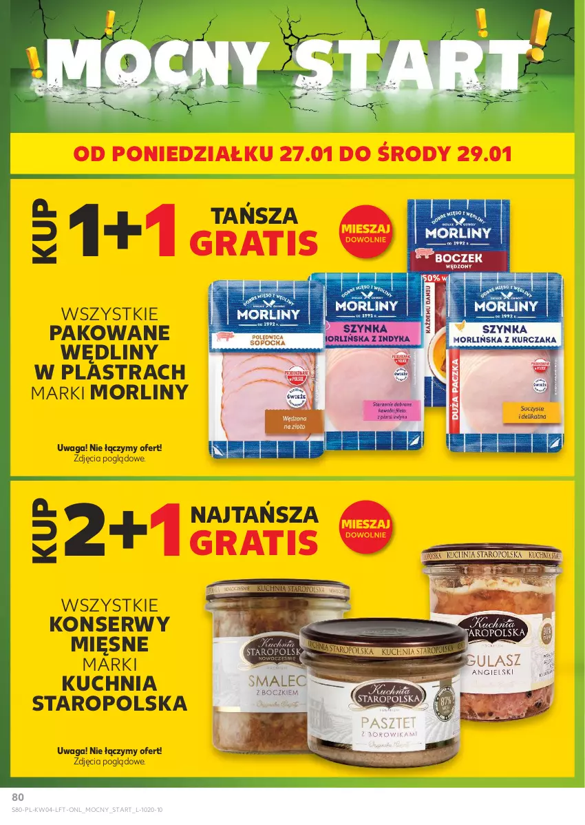 Gazetka promocyjna Kaufland - Gazetka tygodnia - ważna 23.01 do 29.01.2025 - strona 80 - produkty: Gra, Kuchnia, Kuchnia Staropolska, Morliny, Ser, Waga