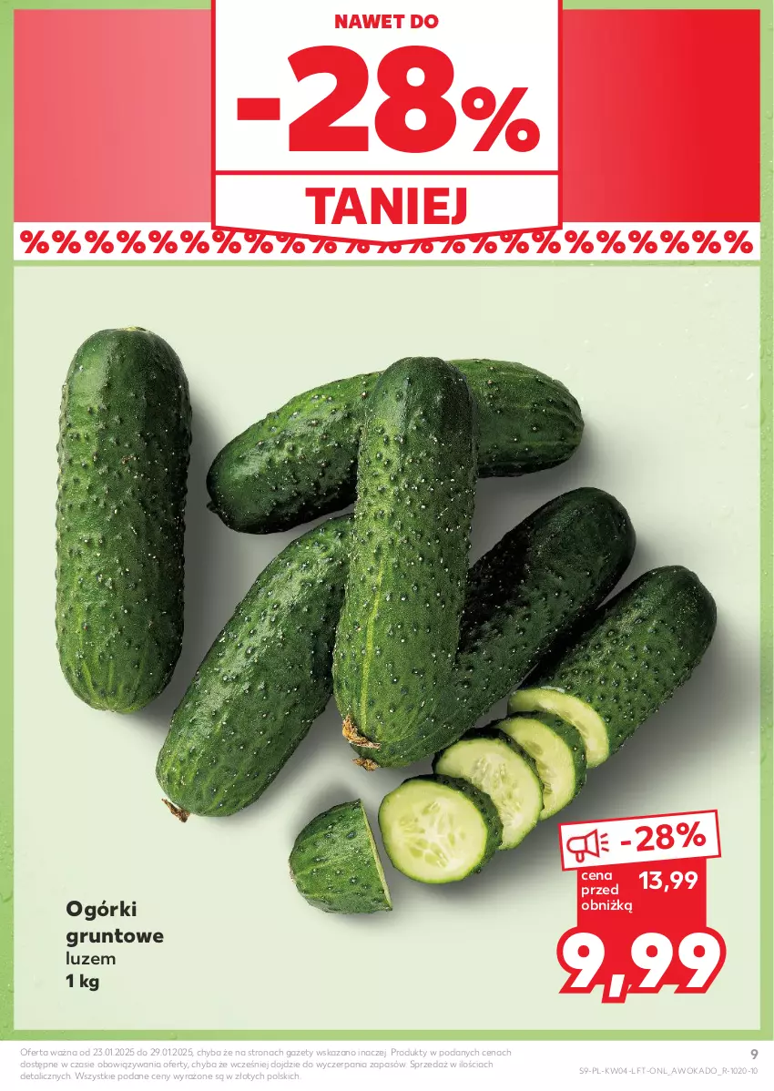 Gazetka promocyjna Kaufland - Gazetka tygodnia - ważna 23.01 do 29.01.2025 - strona 9 - produkty: Grunt