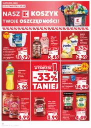 Gazetka promocyjna Kaufland - Gazetka tygodnia - Gazetka - ważna od 29.01 do 29.01.2025 - strona 22 - produkty: Koncentrat pomidorowy, Dawtona, Frosta, Kujawski, Sos, Ser, Ananas, Kosz, Paluszki rybne, Dżem, Serek, Müller, Danio, Pudliszki, Olej, Lisner