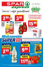 Gazetka promocyjna Spar - SparExpress - Gazetka - ważna od 29.04 do 29.04.2022 - strona 1 - produkty: Piwo, Ketchup, Sok, Tatra, Kotlin, Hortex, Mleko, LG