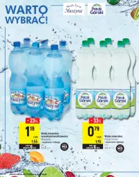 Gazetka promocyjna Intermarche - Warto wybrać - Gazetka - ważna od 10.05 do 10.05.2021 - strona 16 - produkty: Sok, Mus, Leon, Syrop, Szyna, Woda mineralna, Woda