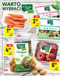 Gazetka promocyjna Intermarche - Warto wybrać - Gazetka - ważna od 10.05 do 10.05.2021 - strona 4 - produkty: Piec, Cebula, Ziemniaki, Sałat, Mieszanka orzechowa, Pomidor malinowy, Szpinak
