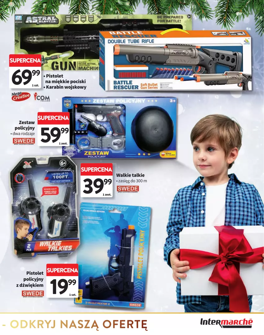 Gazetka promocyjna Intermarche - ważna 28.11 do 24.12.2024 - strona 11 - produkty: Pistolet, Walkie talkie