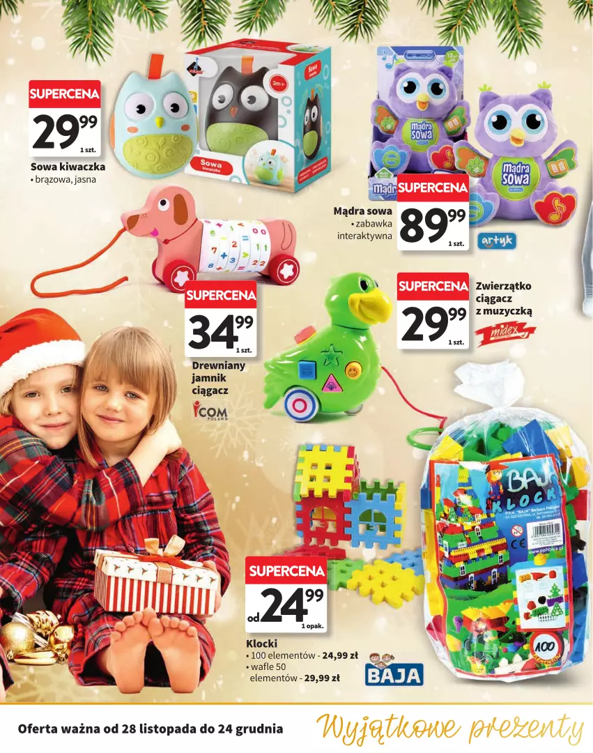 Gazetka promocyjna Intermarche - ważna 28.11 do 24.12.2024 - strona 16 - produkty: Klocki, Tera, Top, Wafle, Zabawka