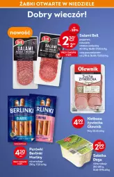 Gazetka promocyjna Żabka - Gazetka - ważna od 22.02 do 22.02.2022 - strona 42 - produkty: Sałatka, Salami, Bell, Parówki, Pastella, Dega, Sałat, Morliny, Kiełbasa, Olewnik, Berlinki, Lisner