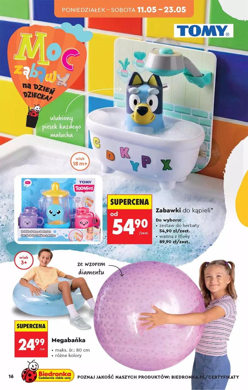 Gazetka promocyjna Biedronka - Okazje Tygodnia - ważna 09.05 do 23.05.2026 - strona 16 - produkty: Wanna