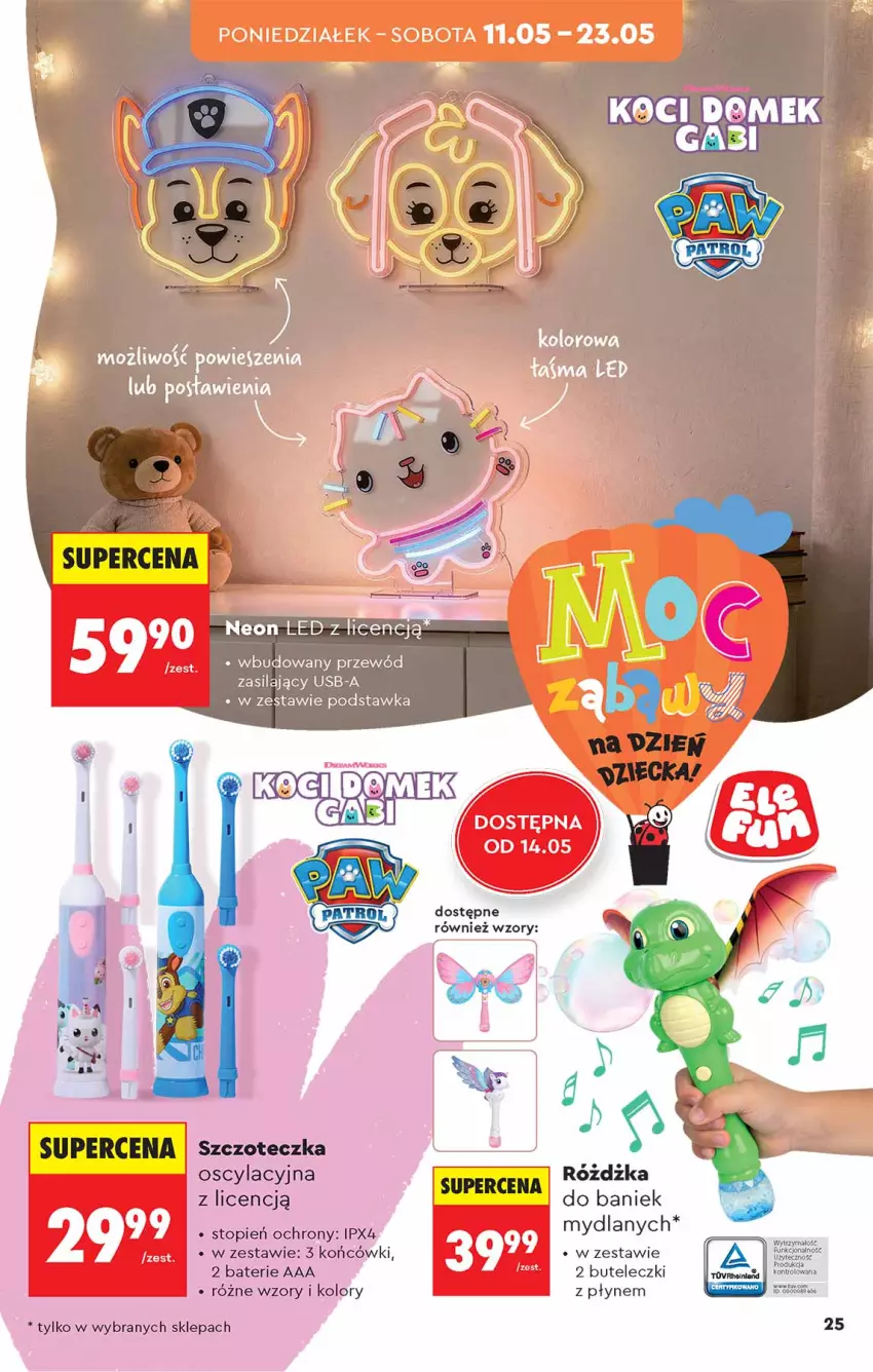Gazetka promocyjna Biedronka - Okazje Tygodnia - ważna 09.05 do 23.05.2026 - strona 25 - produkty: Przewód, Szczoteczka, Top