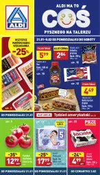 Gazetka promocyjna Aldi - Katalog spożywczy - Gazetka - ważna od 05.02 do 05.02.2022 - strona 1 - produkty: Sos, Hot dog, Parówki, Tera, Talerz, Bułki do hot dogów, Masło, Pomidor malinowy