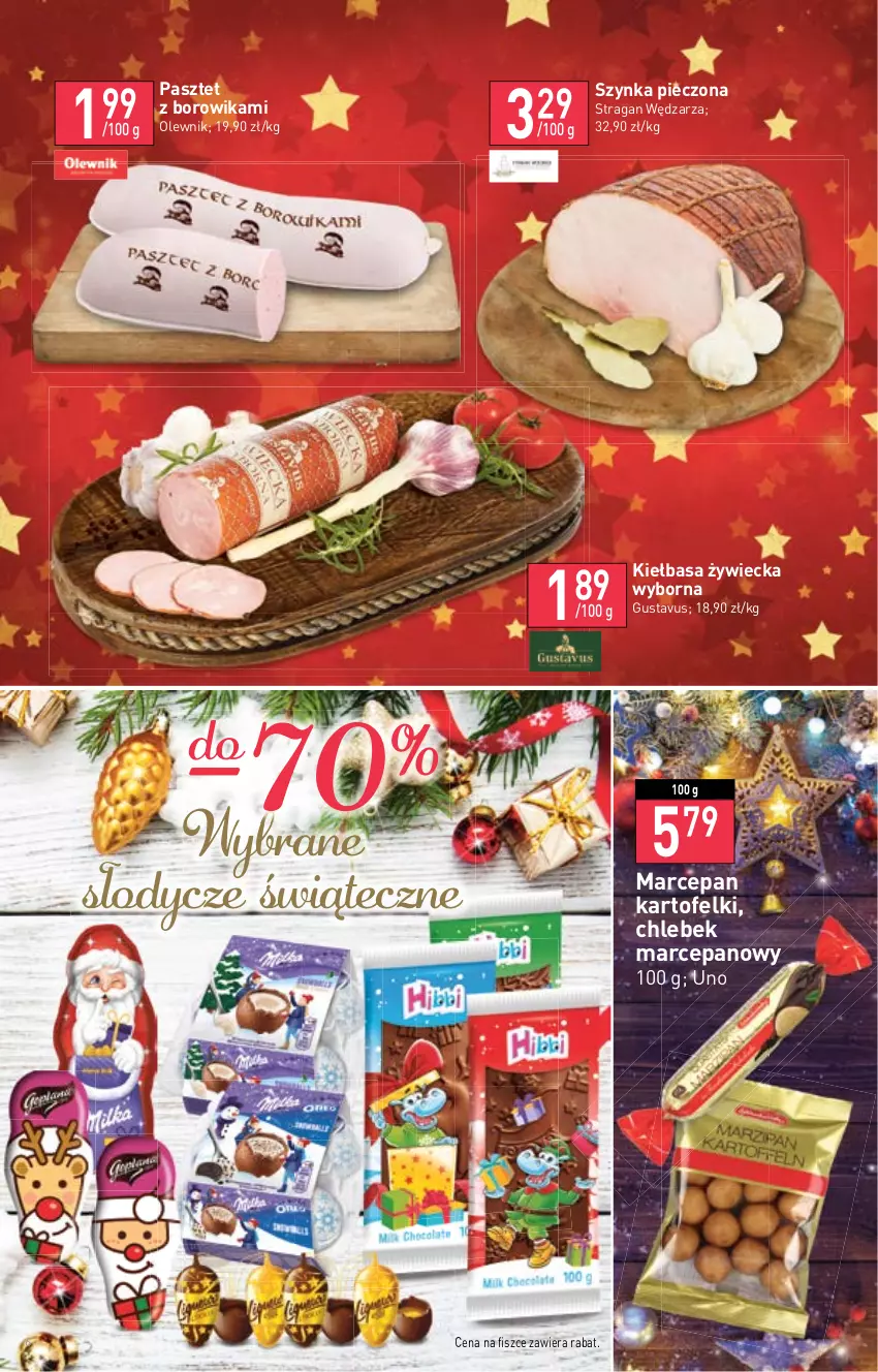 Gazetka promocyjna Stokrotka - Supermarket - ważna 22.12 do 28.12.2022 - strona 6 - produkty: Chleb, Kiełbasa, Olewnik, Pasztet, Piec, Szynka