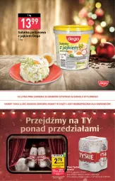 Gazetka promocyjna Stokrotka - Supermarket - Gazetka - ważna od 28.12 do 28.12.2022 - strona 18 - produkty: Piwo, Sałatka, Tyskie, Dega, Sałat