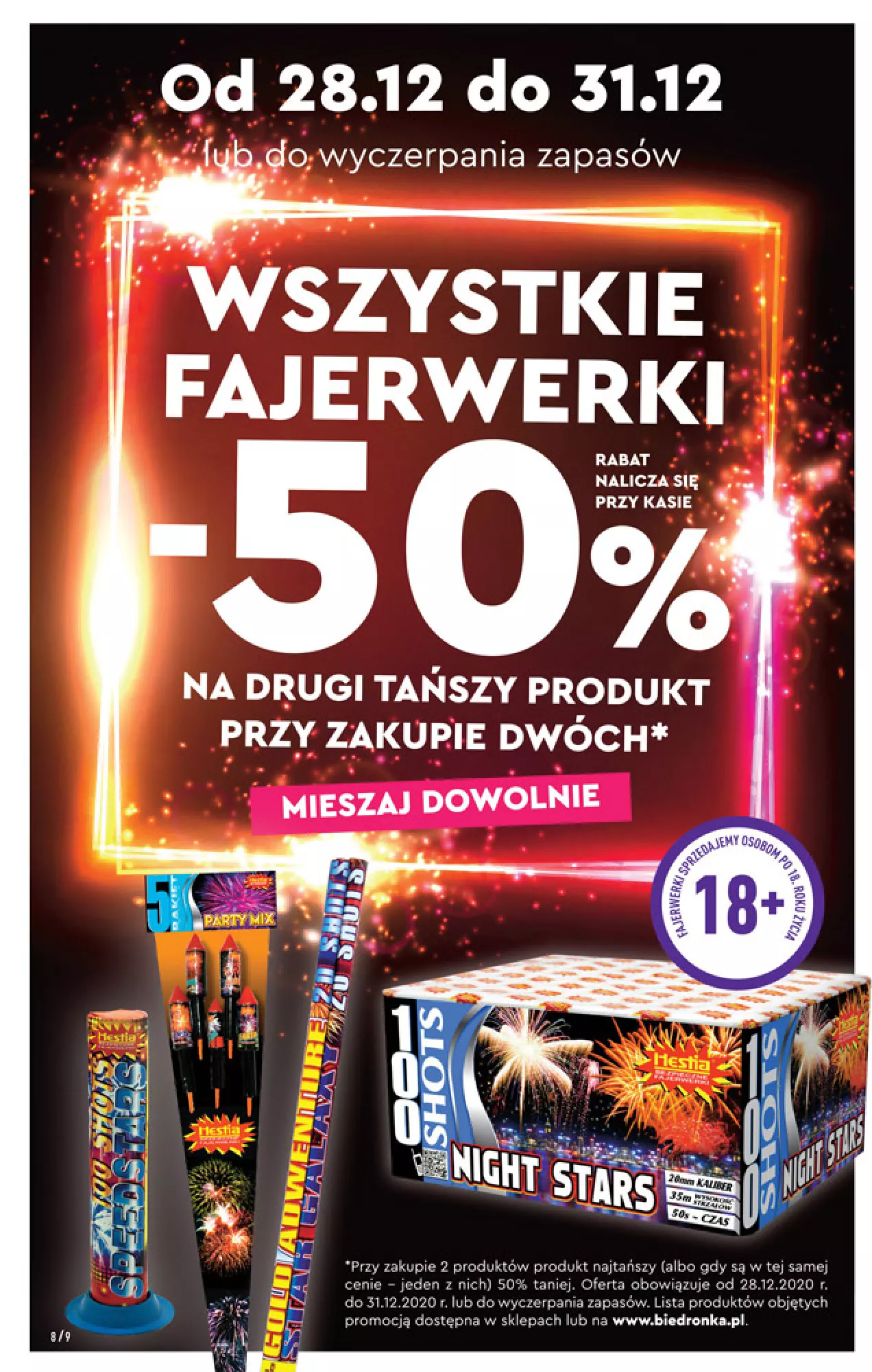 Gazetka promocyjna Biedronka - Sylwester - ważna 28.12 do 31.12.2020 - strona 8