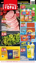 Gazetka promocyjna Topaz - Gazetka - Gazetka - ważna od 08.02 do 08.02.2023 - strona 1 - produkty: Schab wieprzowy, Olej rzepakowy, Waga, Masło, Olej