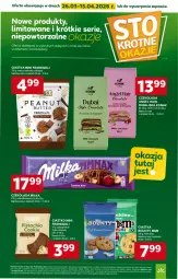 Gazetka promocyjna Stokrotka - Supermarket - Gazetka - ważna od 01.04 do 01.04.2026 - strona 36 - produkty: Ciastka, Warzywa, Mus, Bounty, Czekolada, Owoce, Masło, Mięso, Milka, Masło orzechowe