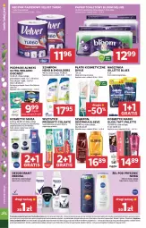 Gazetka promocyjna Stokrotka - Supermarket - Gazetka - ważna od 01.04 do 01.04.2026 - strona 46 - produkty: Palette, Elseve, Warzywa, Gra, Papier, Rexona, Dezodorant, Discreet, Taft, Papier toaletowy, Velvet, Pasek, Szynka, Optima, Ręcznik, Płatki kosmetyczne, Always, Szampon, Podpaski, Gillette, Maszynka, Owoce, Odżywka, Colgate, Wkładki, Antyperspirant, Mięso, Always Ultra, Nivea, LG