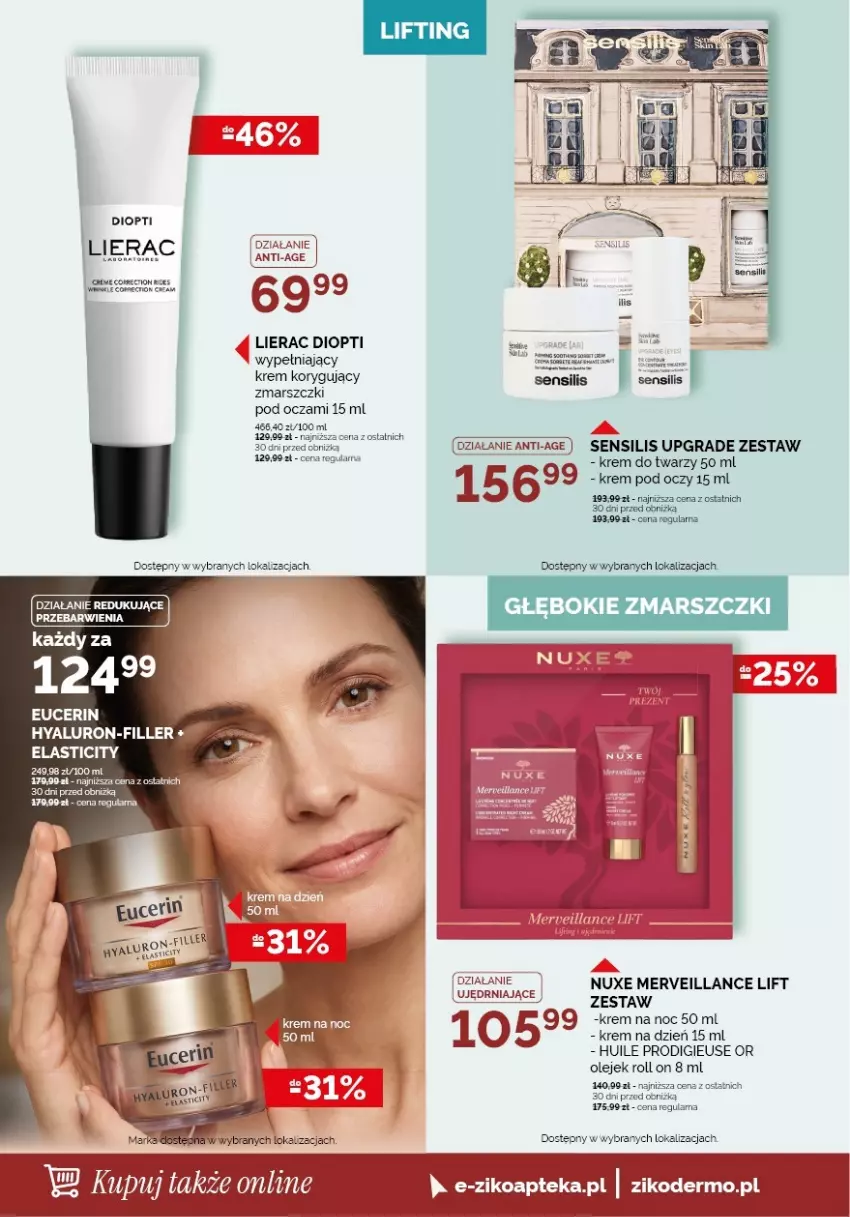 Gazetka promocyjna Ziko - Gazetka Ziko Dermo - ważna 30.07 do 12.08.2026 - strona 2 - produkty: Apteka, Fa, Gra, Krem do twarzy, Krem na dzień, Krem na noc, Krem pod oczy, Lierac, Mars, Nuxe, Olej