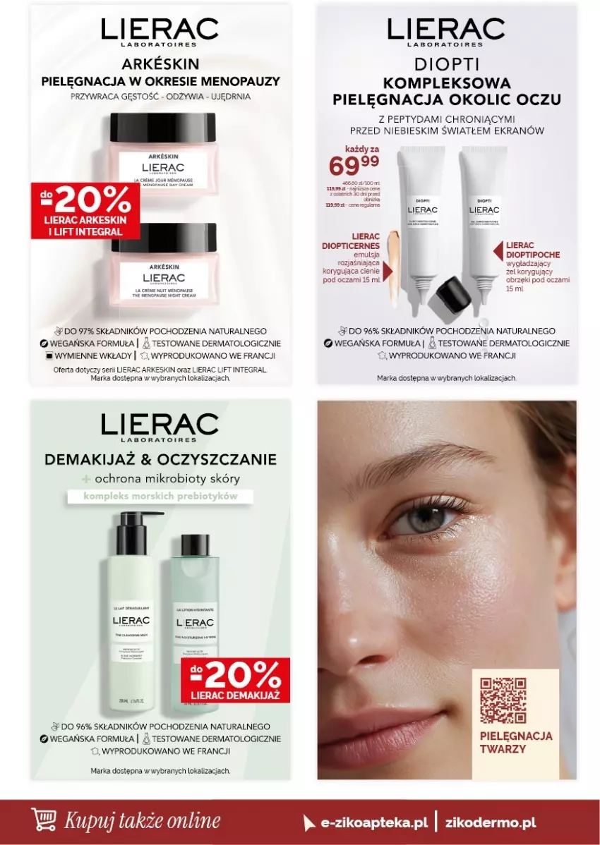 Gazetka promocyjna Ziko - Gazetka Ziko Dermo - ważna 30.07 do 12.08.2026 - strona 6 - produkty: Acer, Apteka, Emulsja, Fa, Gra, Lierac, Makijaż, Mop, Mus, Ser