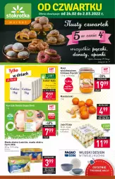 Gazetka promocyjna Stokrotka - Market - Gazetka - ważna od 02.03 do 02.03.2022 - strona 1 - produkty: Kurczak, Mandarynki, Cukier, Jaja, Farm Milk, Miód, Nuty, Donut, Masło, Fa