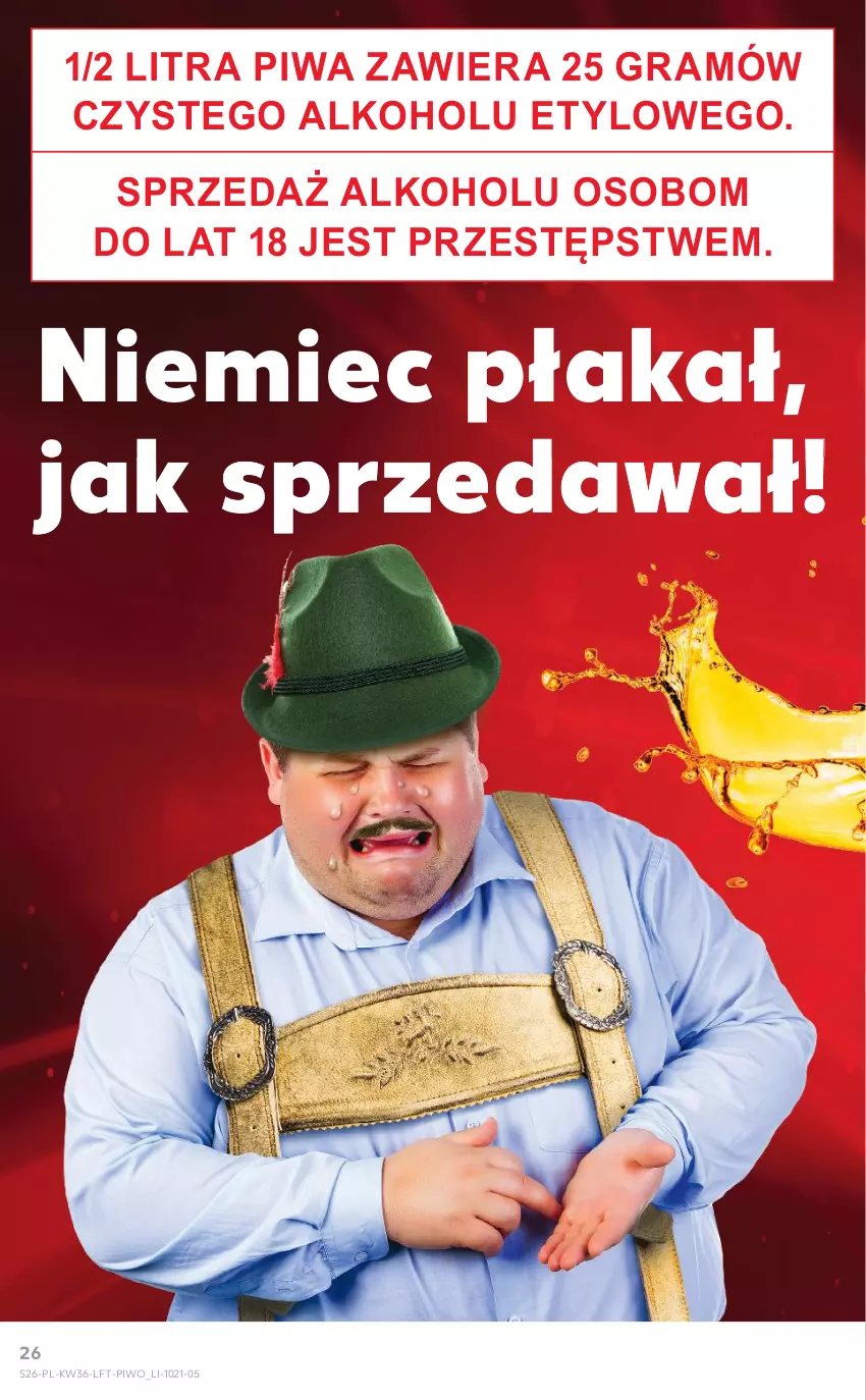 Gazetka promocyjna Kaufland - OFERTA TYGODNIA - ważna 09.09 do 15.09.2021 - strona 26 - produkty: Gra, Piwa, Piwo