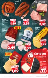 Gazetka promocyjna Kaufland - OFERTA TYGODNIA - Gazetka - ważna od 15.09 do 15.09.2021 - strona 15 - produkty: Kurczak, Krakus, Ser, Por, Gra, Mazdamer, Salami, Królewski, Kurczak gotowany, Mlekovita, Szynka konserwowa, Szynka, Sport, Kiełbasa, Olewnik, Mleko, Kiełbasa śląska