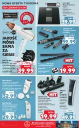 Gazetka promocyjna Kaufland - OFERTA TYGODNIA - Gazetka - ważna od 15.09 do 15.09.2021 - strona 46 - produkty: Piec, Top, Por, Waga łazienkowa, Stek, Tera, Szynka, Bateria, Maszynka, Suszarka, Pokrowiec, Waga, Szczoteczka, Akumulator