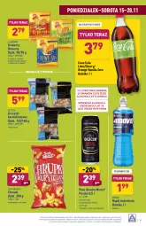 Gazetka promocyjna Aldi - Gazetka - ważna od 20.11 do 20.11.2021 - strona 15 - produkty: Piwa, Piwo, Lajkonik, Koc, Gin, Gra, Orzeszki, Coca-Cola, Chrupki, Tera, Napój izotoniczny, Bazyl, Okocim, Napój, Krakersy