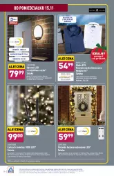 Gazetka promocyjna Aldi - Gazetka - ważna od 20.11 do 20.11.2021 - strona 30 - produkty: Plafon, Top, Por, Bursztyn, Kosz, Koszula, Girlanda, Wełna, Plafon LED, Moda