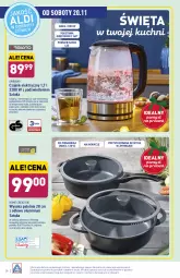 Gazetka promocyjna Aldi - Gazetka - ważna od 20.11 do 20.11.2021 - strona 38 - produkty: Piec, Sok, Por, Gra, Czajnik elektryczny, Czajnik, Piekarnik, Patelnia, Pokrywa