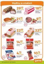 Gazetka promocyjna Gama - Gazetka Gama - Gazetka - ważna od 23.06 do 23.06.2023 - strona 3 - produkty: Piec, Krakus, Ser, Gra, Madej Wróbel, Pasztet, Salceson, Szynka konserwowa, Szynka, Tarczyński, Morliny, Boczek, Kabanos, Kiełbasa