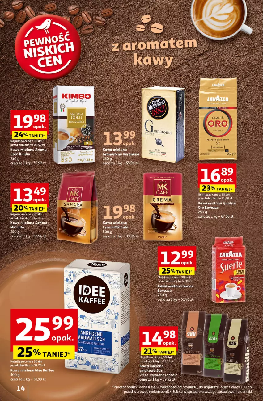 Gazetka promocyjna Auchan - Pewność Niskich Cen Hipermarket - ważna 24.10 do 30.10.2024 - strona 16 - produkty: Gra, Kawa, Kawa mielona, Lavazza