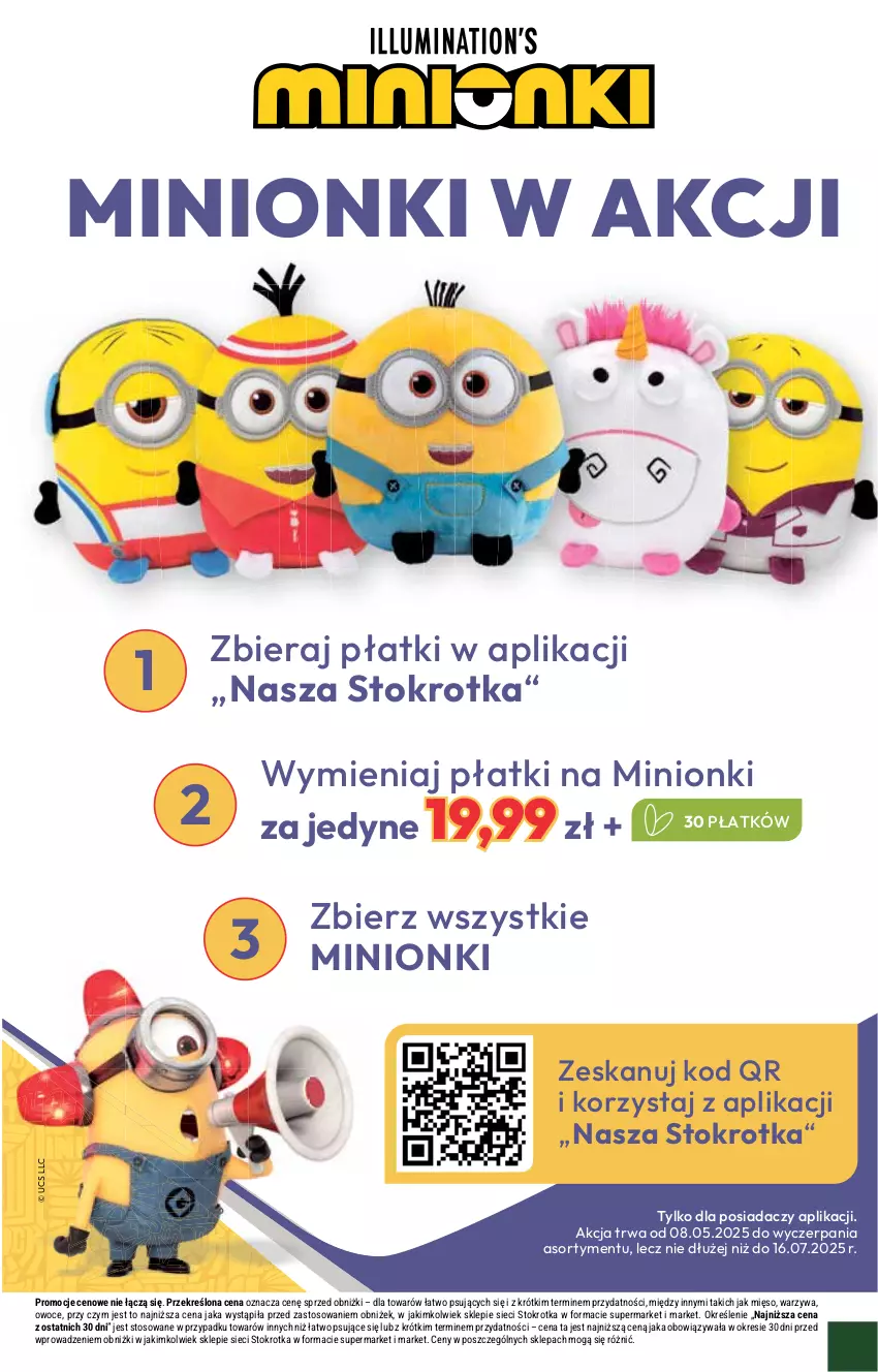 Gazetka promocyjna Stokrotka - Market - ważna 08.05 do 14.05.2025 - strona 5 - produkty: Mięso, Owoce, Warzywa