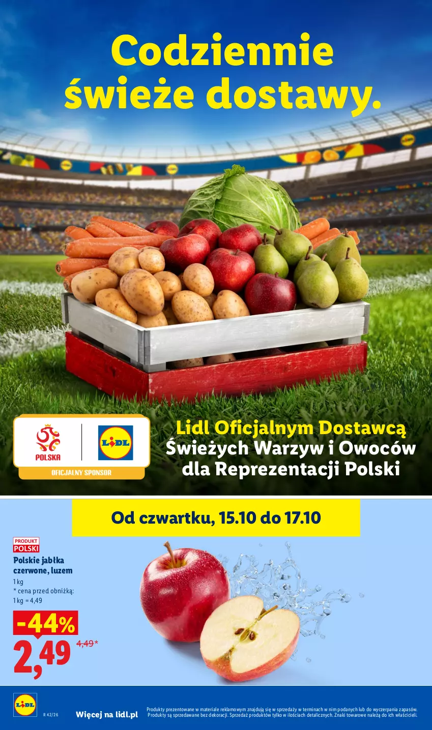Gazetka promocyjna Lidl - Gazetka - ważna 15.10 do 17.10.2026 - strona 46 - produkty: Jabłka