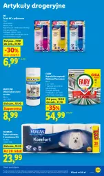 Gazetka promocyjna Lidl - Gazetka - Gazetka - ważna od 17.10 do 17.10.2026 - strona 111 - produkty: Papier, Papier toaletowy, Fairy, Zmywarki, Flora, Fa
