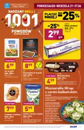 Gazetka promocyjna Aldi - Gazetka - ważna od 26.06 do 26.06.2021 - strona 13 - produkty: Mozzarella, Piec, Ser, Sól, Czosnek, Lodówka, Tera, Serek, Pieprz, Serek twarogowy, Solan, Bazyl, Lurpak, Grill, Masło, Metro