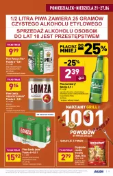 Gazetka promocyjna Aldi - Gazetka - ważna od 26.06 do 26.06.2021 - strona 17 - produkty: Piwa, Piwo, Cebula, Ser, Gin, Gra, Tera, Carlsberg, Piwo jasne, Grill