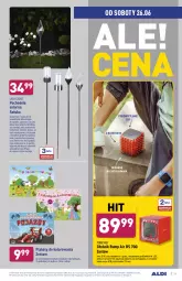 Gazetka promocyjna Aldi - Gazetka - ważna od 26.06 do 26.06.2021 - strona 31 - produkty: Sok, Por, Bursztyn, Głośnik, Kret, Kredka, Kwietnik, Fa