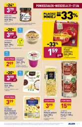 Gazetka promocyjna Aldi - Gazetka - ważna od 26.06 do 26.06.2021 - strona 7 - produkty: Tortelloni, Naleśniki, Makaron, Hummus, Ser, Mus, Gnocchi, Prosciutto, Pasta warzywna, Tera, Pieprz, King’s Crown, Grill, Dynią, Jabłka, Szpinak, Danie gotowe