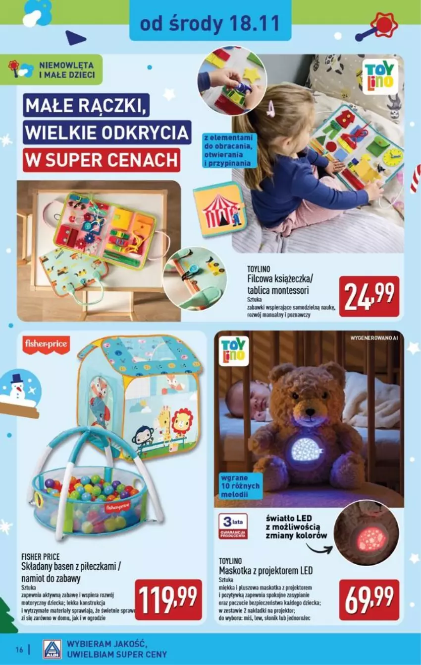 Gazetka promocyjna Aldi - Katalog zabawkowy - ważna 31.10 do 31.10.2026 - strona 16 - produkty: Dzieci, Monte, Namiot, Piec, Por